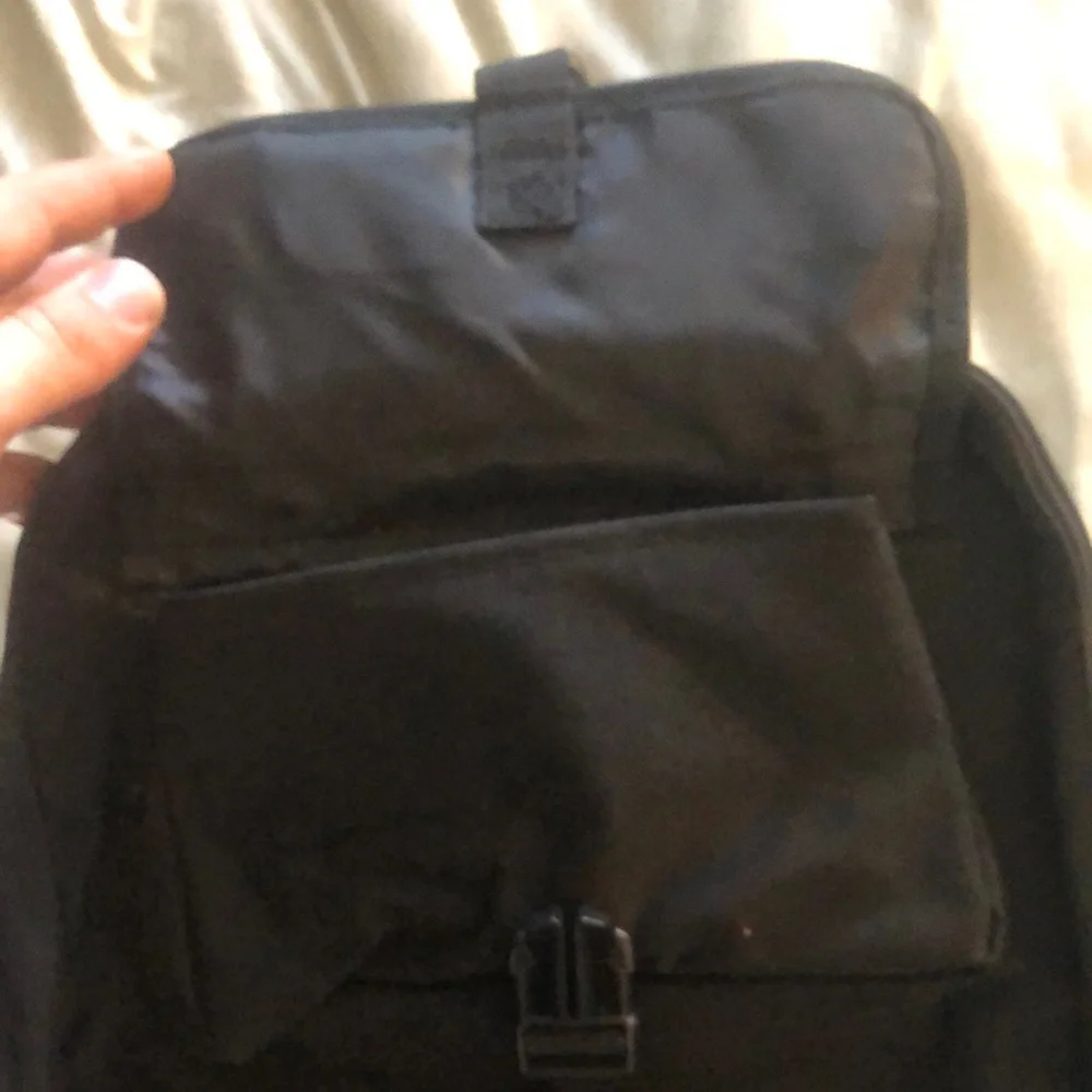 Eastsport Black Backpack Durable Everyday Design